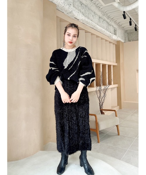 nuance mall knit（ニット/セーター）｜jumelle（ジュメロ）