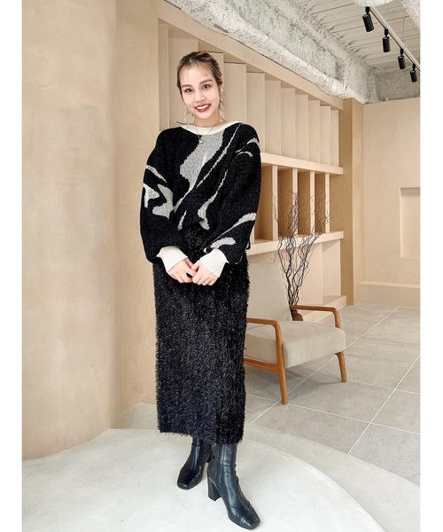 nuance mall knit（ニット/セーター）｜jumelle（ジュメロ）