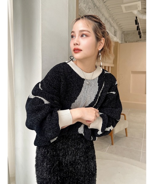 nuance mall knit（ニット/セーター）｜jumelle（ジュメロ）