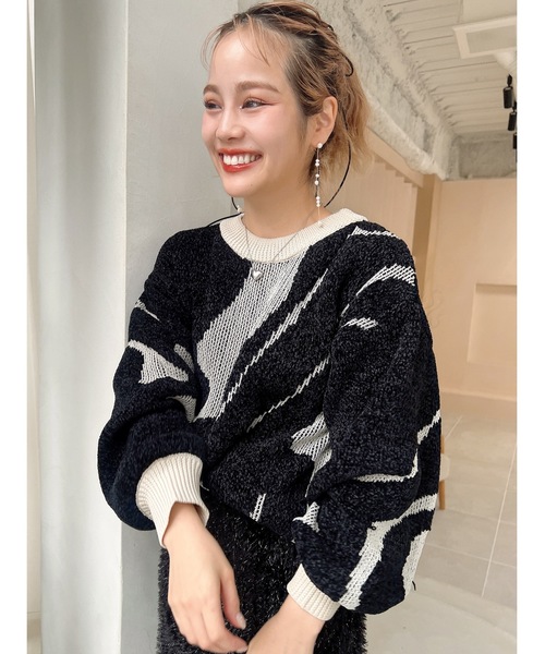 nuance mall knit（ニット/セーター）｜jumelle（ジュメロ）