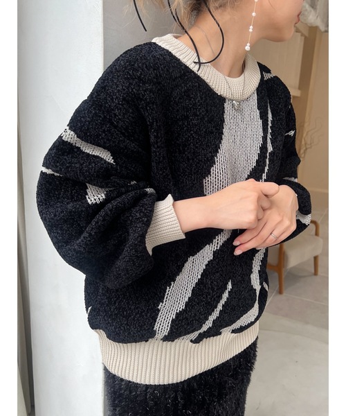 nuance mall knit（ニット/セーター）｜jumelle（ジュメロ）