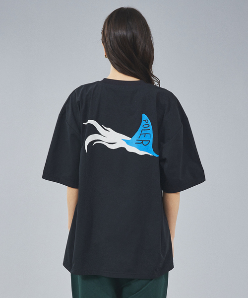 POLeR（ポーラー）の「【POLER / ポーラー】FURRY FONT QUICK DRY Tシャツ（Tシャツ/カットソー・メンズ・ホワイト/ブラック・M/L/XL）」の5枚目の写真
