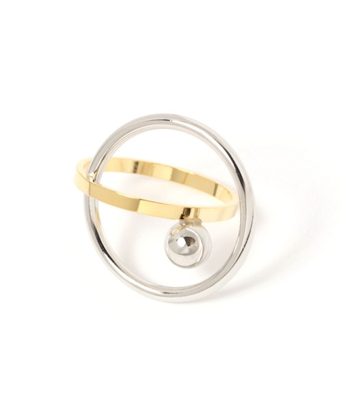 niko and...(ニコアンド)の「made in Japan メタルコンビボールリング(リング・レディース・その他1・0)」の4枚目の写真