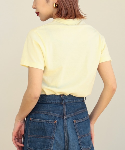 BEAMS BOY（ビームスボーイ）の「ボーイ ベーシック Tシャツ（Tシャツ/カットソー・レディース・ピンク/グリーン/オフホワイト/グレー/チャコールグレー/クリーム/ネイビー/ワイン/ブラウン・0/1/2）」の11枚目の写真