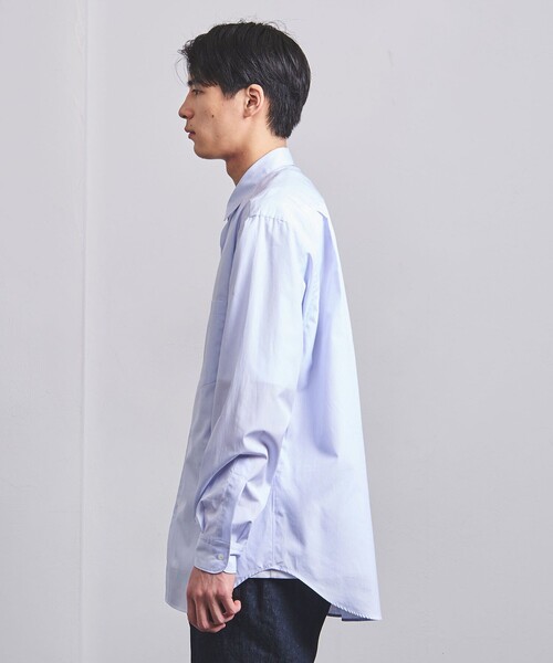 UNITED ARROWS（ユナイテッドアローズ）の「トーマスメイソン ミニチェック レギュラーカラーシャツ（シャツ/ブラウス・メンズ・ライトブルー・S/M/L/XL）」の8枚目の写真