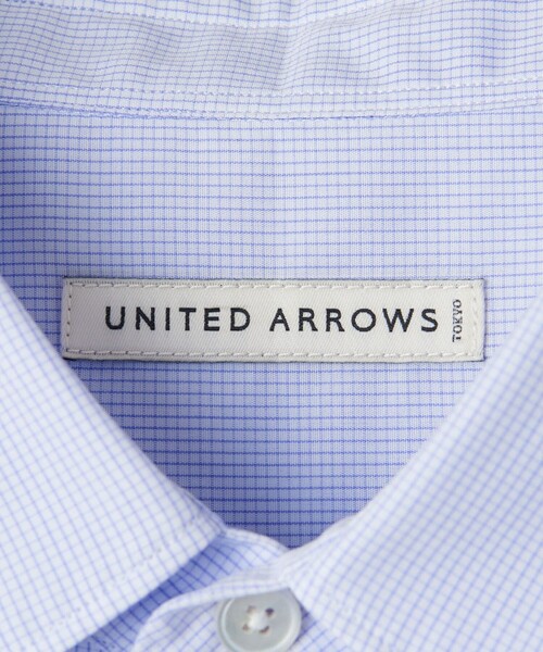 UNITED ARROWS（ユナイテッドアローズ）の「トーマスメイソン ミニチェック レギュラーカラーシャツ（シャツ/ブラウス・メンズ・ライトブルー・S/M/L/XL）」の13枚目の写真