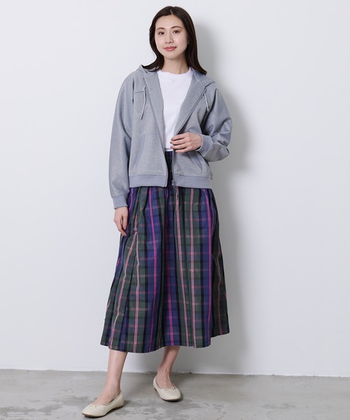 Arnold Palmer（アーノルドパーマー）の「ラグランスリーブ フルジップパーカー（パーカー・レディース・グレー/ブラウン/ブラック・S/M/L）」の9枚目の写真