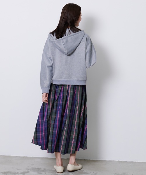 Arnold Palmer（アーノルドパーマー）の「ラグランスリーブ フルジップパーカー（パーカー・レディース・グレー/ブラウン/ブラック・S/M/L）」の11枚目の写真