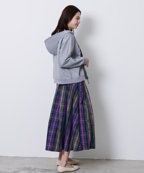 Arnold Palmer（アーノルドパーマー）の「ラグランスリーブ フルジップパーカー（パーカー・レディース・グレー/ブラウン/ブラック・S/M/L）」の18枚目の写真