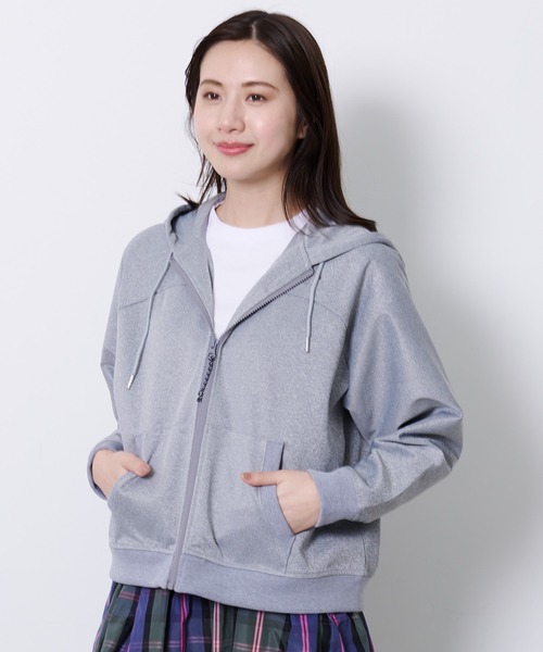 Arnold Palmer（アーノルドパーマー）の「ラグランスリーブ フルジップパーカー（パーカー・レディース・グレー/ブラウン/ブラック・S/M/L）」の16枚目の写真