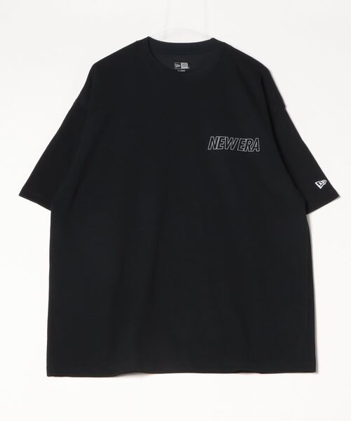 NEW ERA（ニューエラ）の「NEW ERA/ニューエラ Tシャツ 半袖 オーバーサイズ バックプリント 吸汗速乾 シンプル 14121973/14306819（Tシャツ/カットソー・メンズ・ブラック/ホワイト・M/L/XL/2XL）」の18枚目の写真