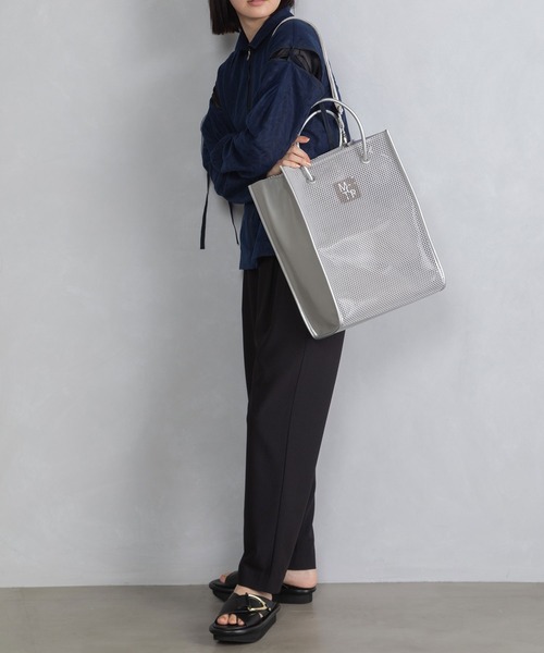 MARECHAL TERRE（マルシャルテル）の「メッシュ×合皮バッグ（トート 