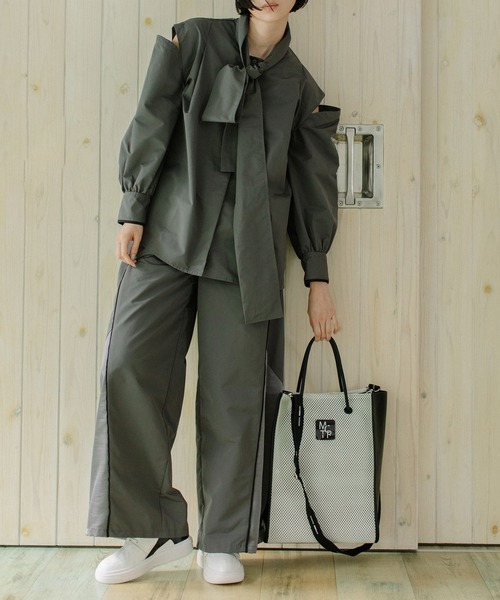 MARECHAL TERRE（マルシャルテル）の「メッシュ×合皮バッグ（トート 