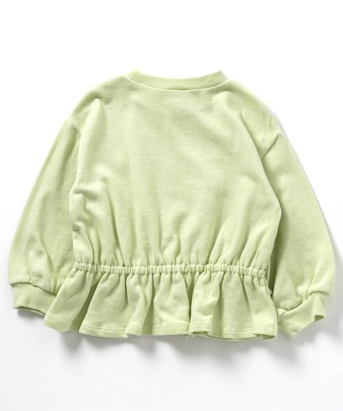 apres les cours（アプレレクール）の「無地・花柄ドロストTシャツ_一部WEB限定カラー（Tシャツ/カットソー・キッズ・ブラック/その他3/ミント/アイボリー/ピンク/ネイビー/ライトインディゴブルー・120/130/140/90/100/110/80）」の21枚目の写真