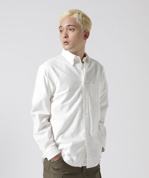 DAILY/デイリー》BASIC OXFORD LONG SLEEVE B.D. SHIRT / 長袖