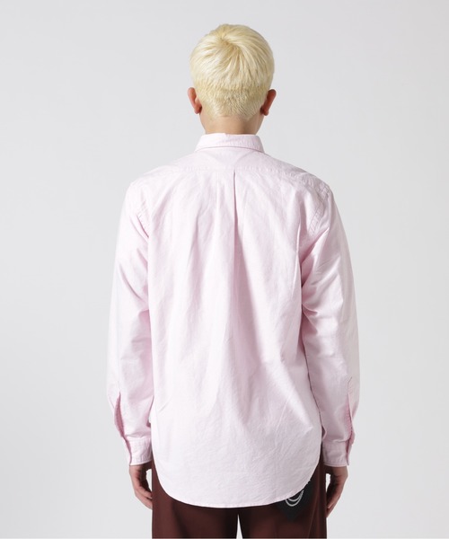 AVIREX（アヴィレックス）の「《DAILY/デイリー》BASIC OXFORD LONG SLEEVE B.D. SHIRT / 長袖 ベーシック オックスフォードシャツ / AVIREX / アヴィレック（シャツ/ブラウス・メンズ・ピンク/ブルー系その他3/ホワイト・2XL/XL/L/M）」の14枚目の写真