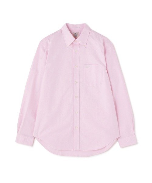 AVIREX（アヴィレックス）の「《DAILY/デイリー》BASIC OXFORD LONG SLEEVE B.D. SHIRT / 長袖 ベーシック オックスフォードシャツ / AVIREX / アヴィレック（シャツ/ブラウス・メンズ・ピンク/ブルー系その他3/ホワイト・2XL/XL/L/M）」の9枚目の写真