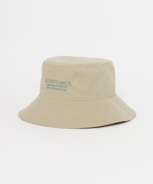 SENSE OF PLACE by URBAN RESEARCH（センスオブプレイスバイアーバンリサーチ）の「ピーチキモウロゴシシュウバケットハット（ハット・メンズ・ブルー/ライトブラウン/ブラック・ONE）」の8枚目の写真