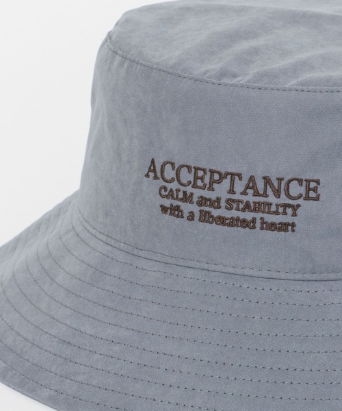 SENSE OF PLACE by URBAN RESEARCH（センスオブプレイスバイアーバンリサーチ）の「ピーチキモウロゴシシュウバケットハット（ハット・メンズ・ブルー/ライトブラウン/ブラック・ONE）」の12枚目の写真