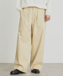 PUBLIC TOKYO | コットンシルクベイカーパンツ(カーゴパンツ)
