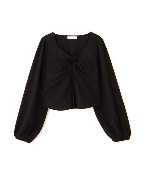 FREE'S MART（フリーズマート）の「フロントリボンシャーリングブラウス（シャツ/ブラウス・レディース・オレンジ/ブラック/ホワイト・FREE）」の22枚目の写真