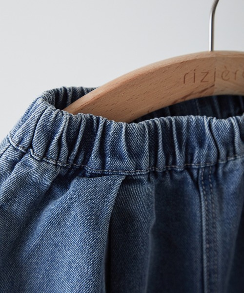 riziere（リジェール）の「ストーンウォッシュテーパードデニムパンツ（デニムパンツ・キッズ・ブルー・90/100/110/120/130/140/150）」の10枚目の写真