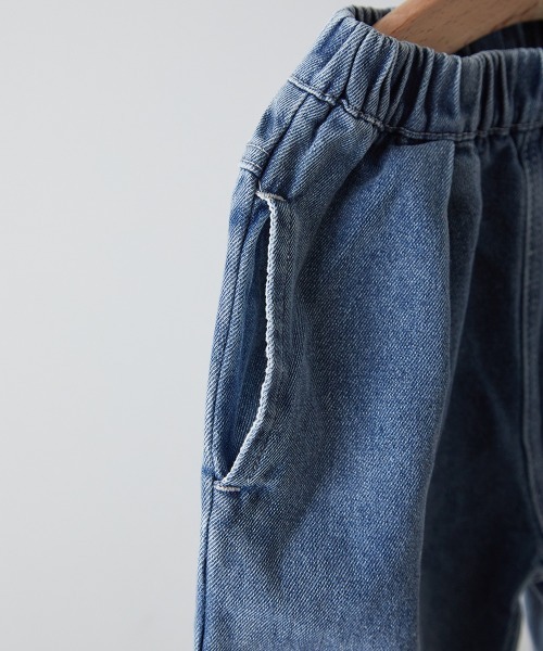 riziere（リジェール）の「ストーンウォッシュテーパードデニムパンツ（デニムパンツ・キッズ・ブルー・90/100/110/120/130/140/150）」の11枚目の写真