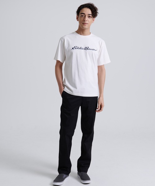 【美品】エディーバウアー 半そでシャツ ネイビー Lサイズ とろみ メッシュ Eddie Bauer （エディー・バウアー）公式オンライン通販サイト