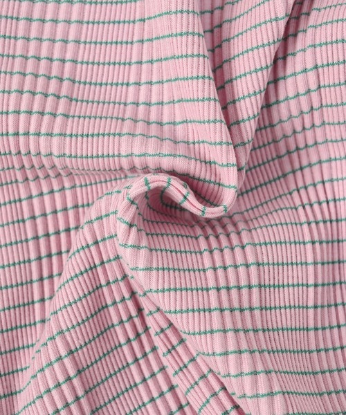 Ocean&Ground(オーシャン&グラウンド)の「リブボーダーリメイクメロウTシャツ(80~140cm)(Tシャツ/カットソー・キッズ・ピンク/オレンジ/イエロー・80/90/95/100/110/120/130/140)」の10枚目の写真