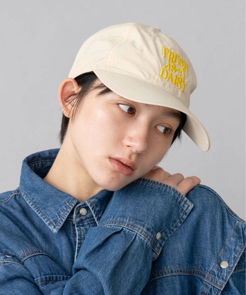 Casselini(キャセリーニ)の「Casselini(キャセリーニ)ロゴキャップ(キャップ・レディース・ベージュ/ネイビー/ピンク・FREE)」の6枚目の写真