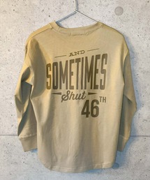 THE CASUAL | オーバーサイズ プリント ヘムロンT(Tシャツ/カットソー)