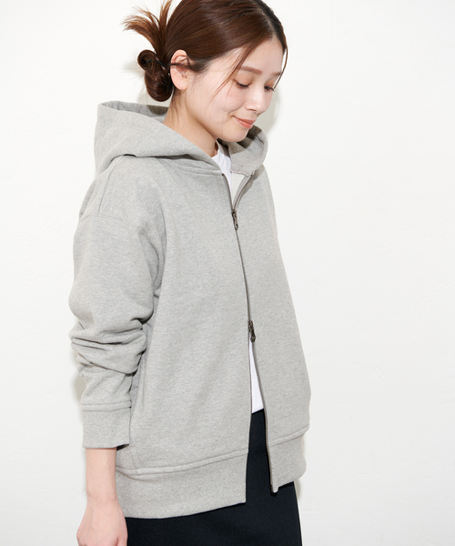 JOURNAL STANDARD ダブルジップウラケパーカー スウェット WEB限定追加》ダブルジップウラケパーカー（パーカー）｜JOURNAL