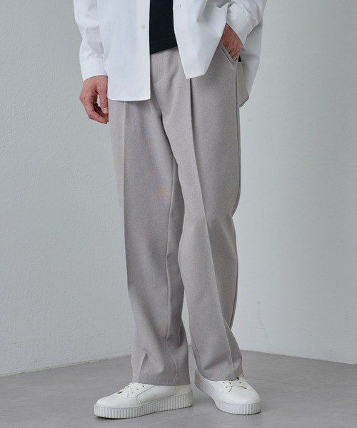 COLONY 2139（コロニートゥーワンスリーナイン）の「ポリトロスマートスラックス（スラックス・メンズ・グレー/アイボリー/ブラック/グレイッシュベージュ・MEDIUM/LARGE）」の4枚目の写真
