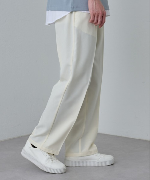 COLONY 2139（コロニートゥーワンスリーナイン）の「ポリトロスマートスラックス（スラックス・メンズ・グレー/アイボリー/ブラック/グレイッシュベージュ・MEDIUM/LARGE）」の2枚目の写真