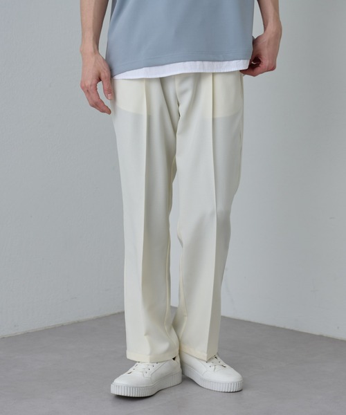 COLONY 2139（コロニートゥーワンスリーナイン）の「ポリトロスマートスラックス（スラックス・メンズ・グレー/アイボリー/ブラック/グレイッシュベージュ・MEDIUM/LARGE）」の9枚目の写真