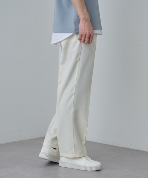 COLONY 2139（コロニートゥーワンスリーナイン）の「ポリトロスマートスラックス（スラックス・メンズ・グレー/アイボリー/ブラック/グレイッシュベージュ・MEDIUM/LARGE）」の12枚目の写真