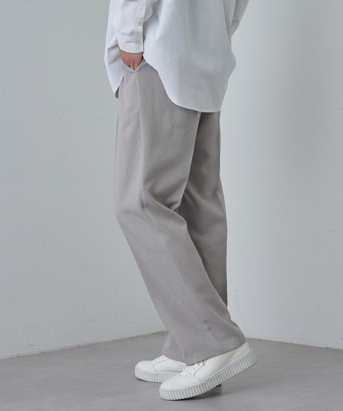 COLONY 2139（コロニートゥーワンスリーナイン）の「ポリトロスマートスラックス（スラックス・メンズ・グレー/アイボリー/ブラック/グレイッシュベージュ・MEDIUM/LARGE）」の18枚目の写真