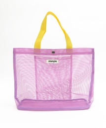 stample（スタンプル）の「キャンディカラー　オールメッシュトードバッグ（トートバッグ）」