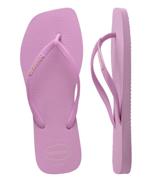 havaianas（ハワイアナス）の「havaianas (ハワイアナス) /Slim Square Logo Pop Up サンダル ラバービーチサンダル（サンダル・レディース・レッド系/ダークブラウン/レッドパープル/ピンク系/ピンク系2/ブルー系その他/ピンク系1・25.5/24.5/23/22）」の19枚目の写真