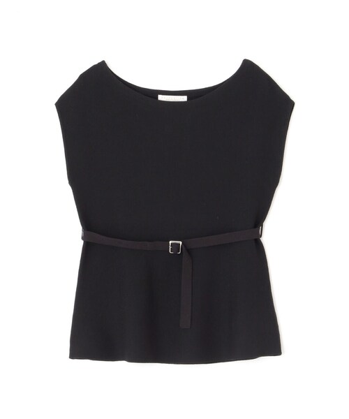 PROPORTION BODY DRESSING（プロポーションボディドレッシング）の「ベルト付きペプラムニット / 1214170503（ニット/セーター・レディース・イエロー/ホワイト/ブラック・FREE）」の5枚目の写真