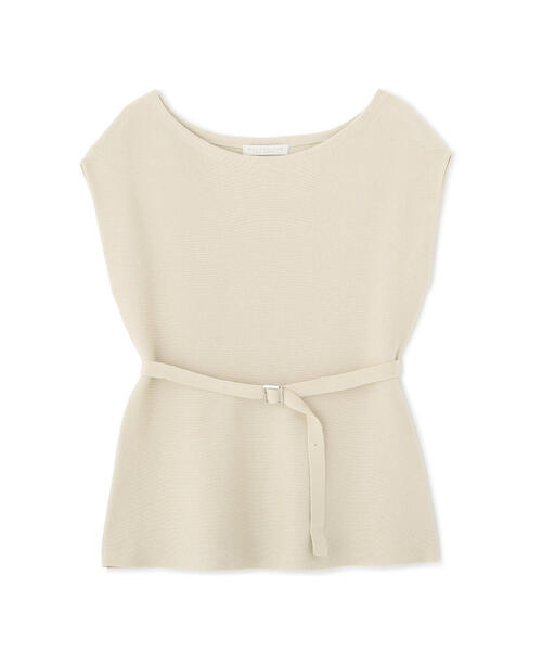 PROPORTION BODY DRESSING（プロポーションボディドレッシング）の「ベルト付きペプラムニット / 1214170503（ニット/セーター・レディース・イエロー/ホワイト/ブラック・FREE）」の19枚目の写真