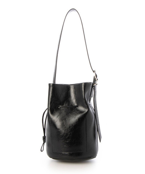 kakatoo（カカトゥ）の「カカトゥ kakatoo / ドロストバゲットバッグ（ショルダーバッグ・レディース・ブラック/アイボリー/シルバー・FREE）」の11枚目の写真