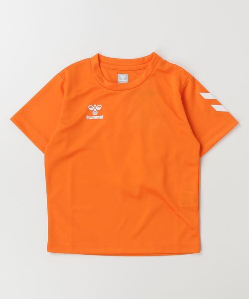 hummel（ヒュンメル）の「ヒュンメル hummel ジュニアドライTシャツ（Tシャツ/カットソー・キッズ・ブラック/ブルー/グリーン/オレンジ・150cm/160cm/120cm/130cm/140cm）」の4枚目の写真