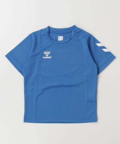 hummel（ヒュンメル）の「ヒュンメル hummel ジュニアドライTシャツ（Tシャツ/カットソー・キッズ・ブラック/ブルー/グリーン/オレンジ・150cm/160cm/120cm/130cm/140cm）」の3枚目の写真