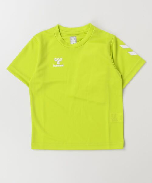 hummel（ヒュンメル）の「ヒュンメル hummel ジュニアドライTシャツ（Tシャツ/カットソー・キッズ・ブラック/ブルー/グリーン/オレンジ・150cm/160cm/120cm/130cm/140cm）」の2枚目の写真