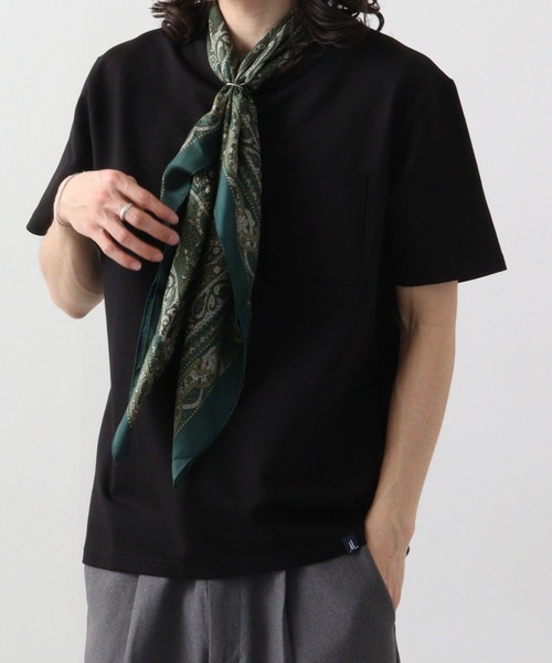 many men many mind（メニーメンメニーマインド）の「日本製 MADE IN JAPAN ベーシックポケットTEE（Tシャツ/カットソー・メンズ・ホワイト系/ホワイト系2/ホワイト系4/ベージュ系/ネイビー/ブラウン/オリーブ/ブラック/ホワイト/ホワイト系1/ベージュ系1/ネイビー系/ネイビー系1/ベージュ/ブラック系/カーキ/ブラック系1/ベージュ系2/カーキ系/ホワイト系3/ホワイト×ブラック・L/M）」の10枚目の写真