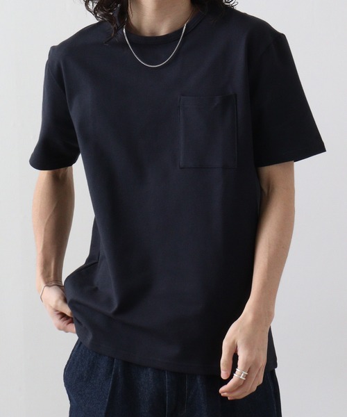 many men many mind(メニーメンメニーマインド)の「日本製 MADE IN JAPAN ベーシックポケットTEE(Tシャツ/カットソー・メンズ・ホワイト系/ホワイト系2/ホワイト系4/ベージュ系/ネイビー/ブラウン/オリーブ/ブラック/ホワイト/ホワイト系1/ベージュ系1/ネイビー系/ネイビー系1/ベージュ/ブラック系/カーキ/ブラック系1/ベージュ系2/カーキ系/ホワイト系3/ホワイト×ブラック・L/M)」の20枚目の写真