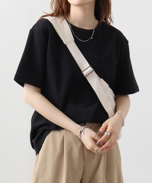 many men many mind(メニーメンメニーマインド)の「日本製 MADE IN JAPAN ベーシックポケットTEE(Tシャツ/カットソー・メンズ・ホワイト系/ホワイト系2/ホワイト系4/ベージュ系/ネイビー/ブラウン/オリーブ/ブラック/ホワイト/ホワイト系1/ベージュ系1/ネイビー系/ネイビー系1/ベージュ/ブラック系/カーキ/ブラック系1/ベージュ系2/カーキ系/ホワイト系3/ホワイト×ブラック・L/M)」の21枚目の写真