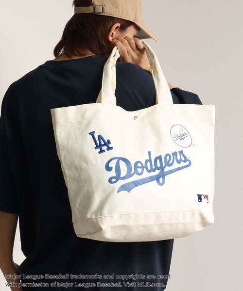 セール】【MLB/メジャーリーグベースボール】キャンバストート