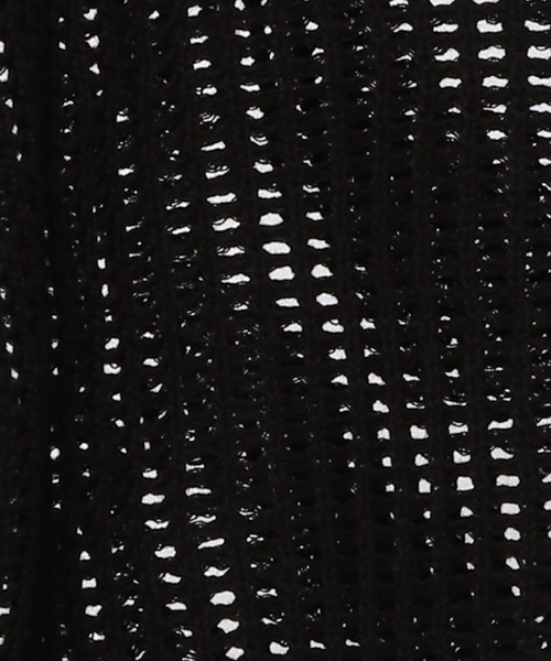 LOWRYS FARM（ローリーズファーム）の「メッシュポロ５Ｓ 114434（ニット/セーター・レディース・オレンジ/ブルー/アイボリー/ブラック・FREE）」の13枚目の写真